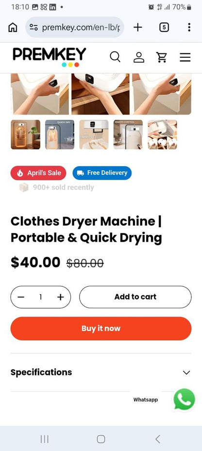 Clothes Drying Set