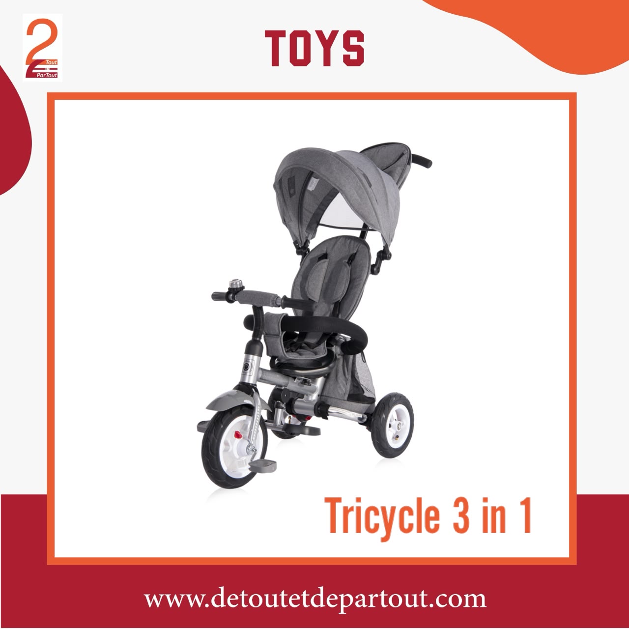Tricycle 3 in 1