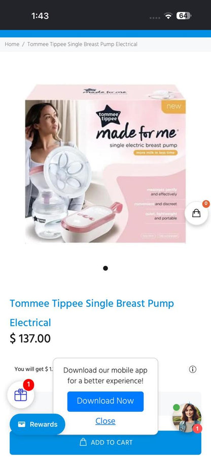 Single Pump - Tommee