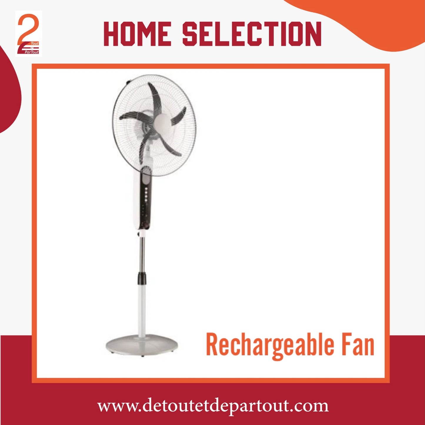 Rechargeable Fan