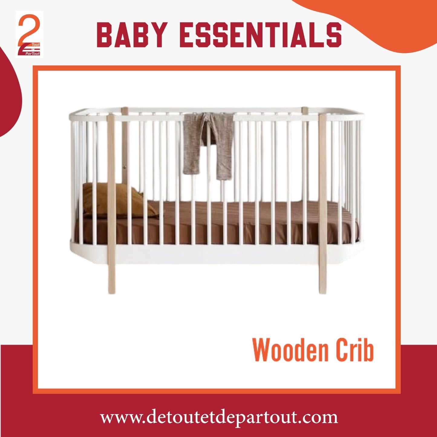 Wooden Crib