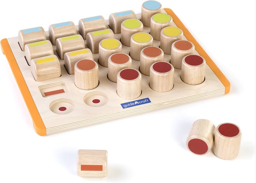 Wooden Toy - Cylinders