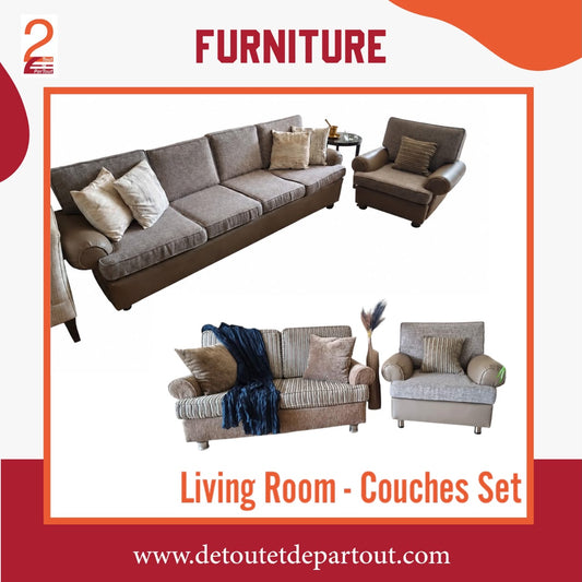 Living Room - Couches Set