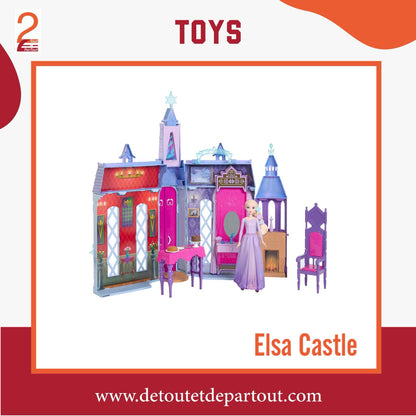 Mattel Brand. Disney Frozen Arendelle Elsa Castle