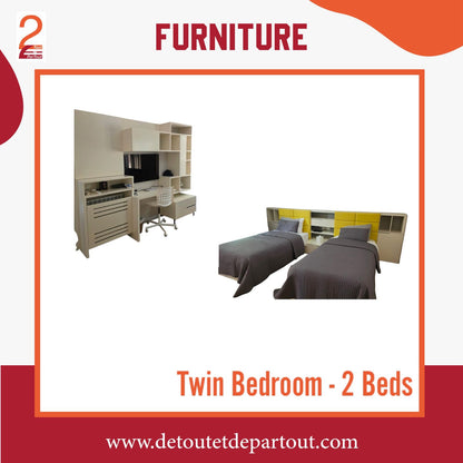 Twin Bedroom - 2 Beds