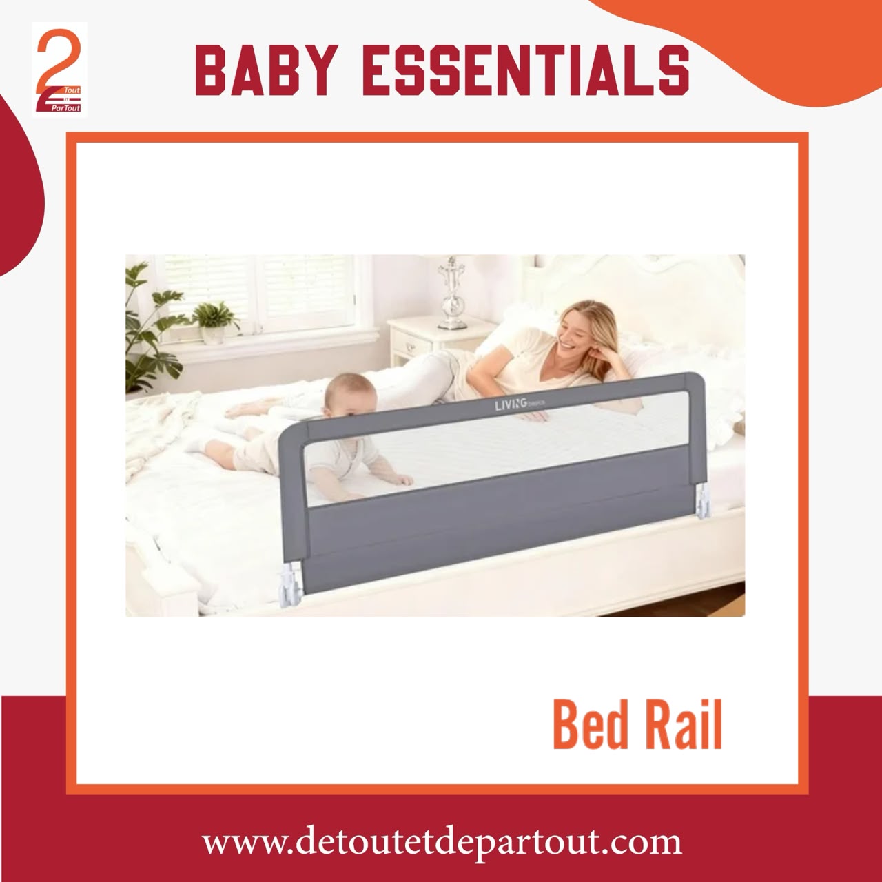 Bed Rail - New