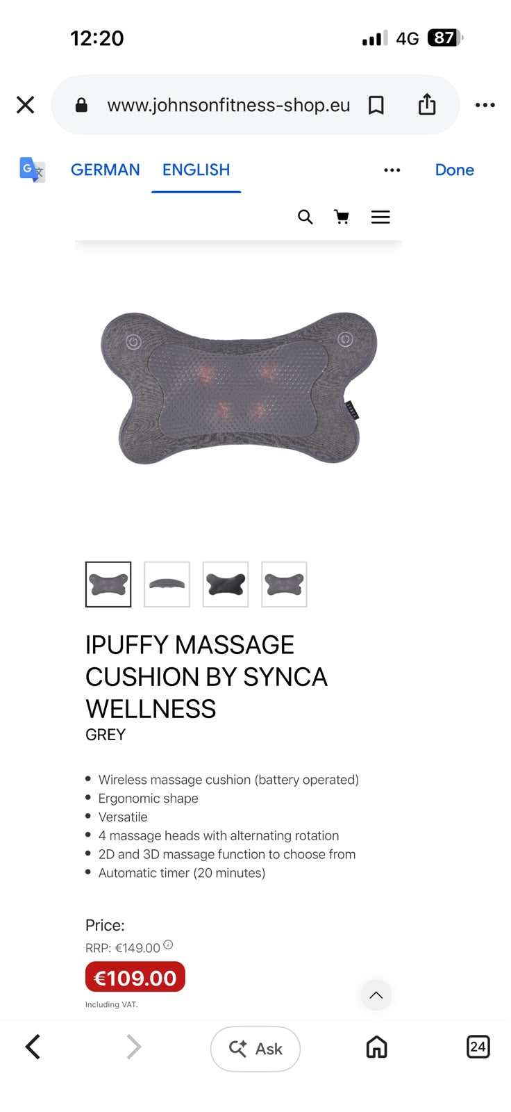 Massage Cushion