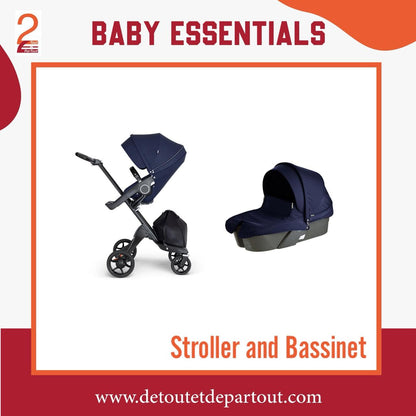 Stroller and Bassinet