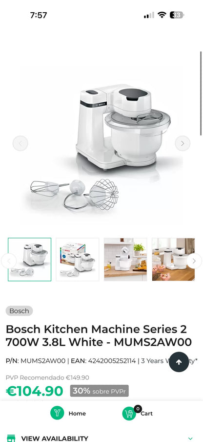 Kitchen Mixer - New