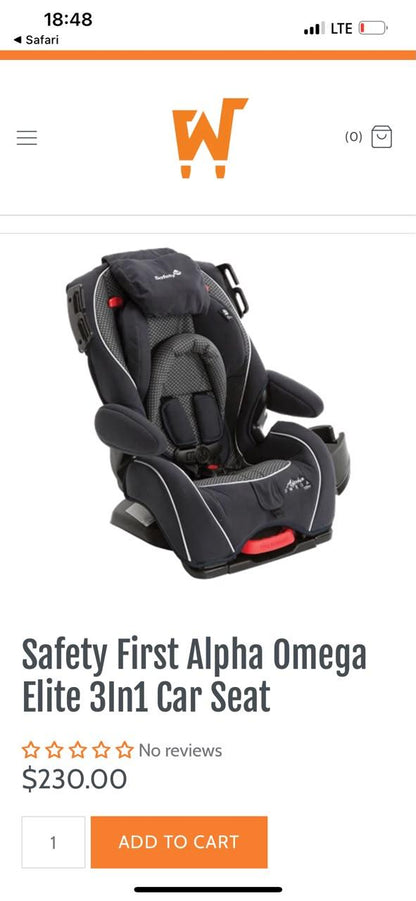 Car Seat - Stage 2