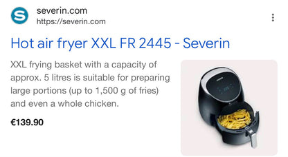 Air Fryer - New