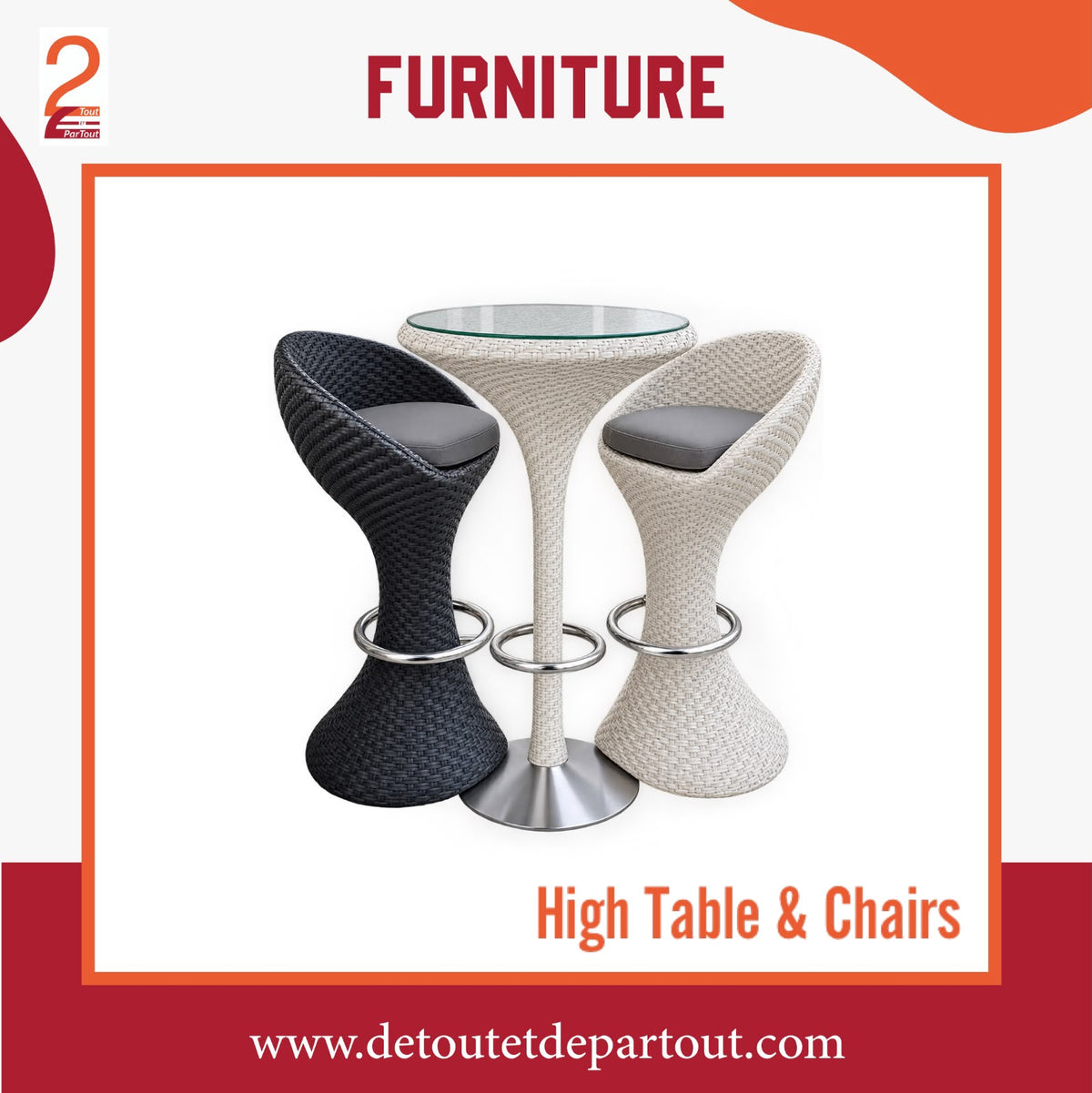 High Table & Chairs