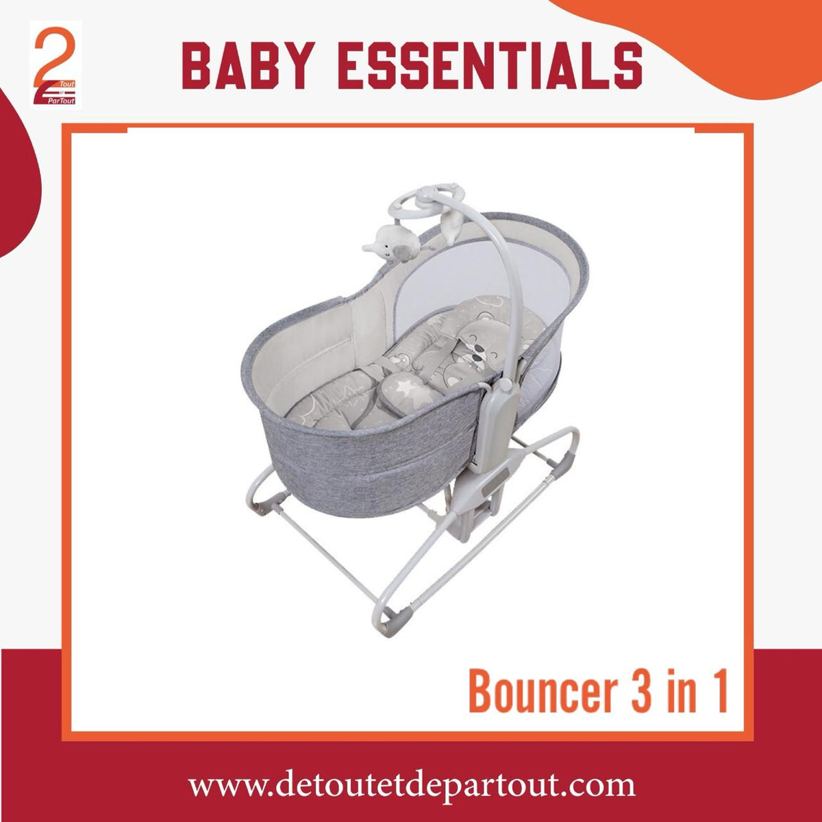 Bouncer 3 in 1