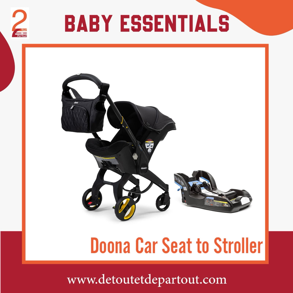 Doona Car Seat to Stroller