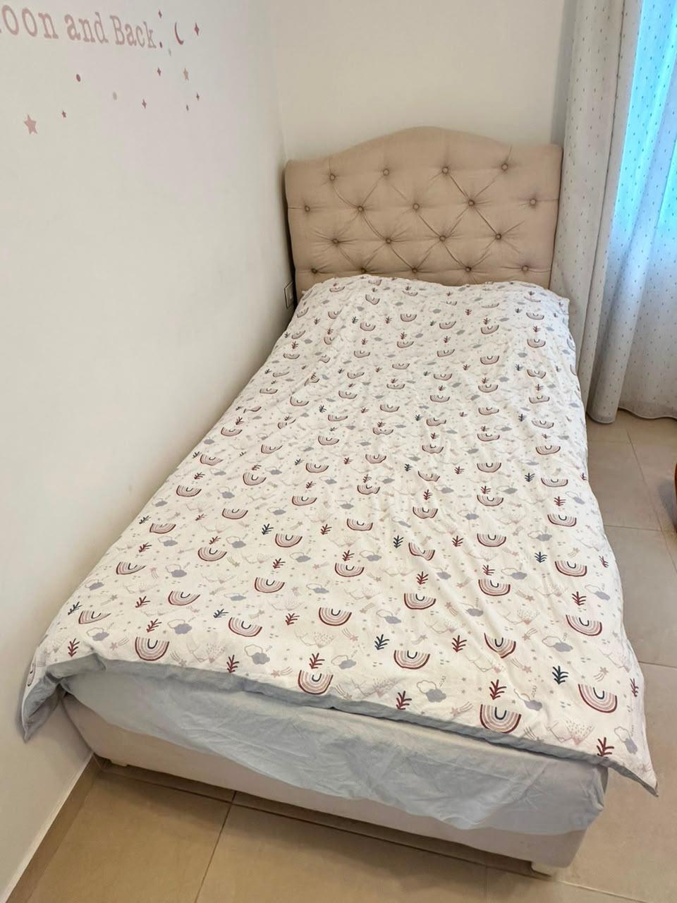 Single Bed and Mattress