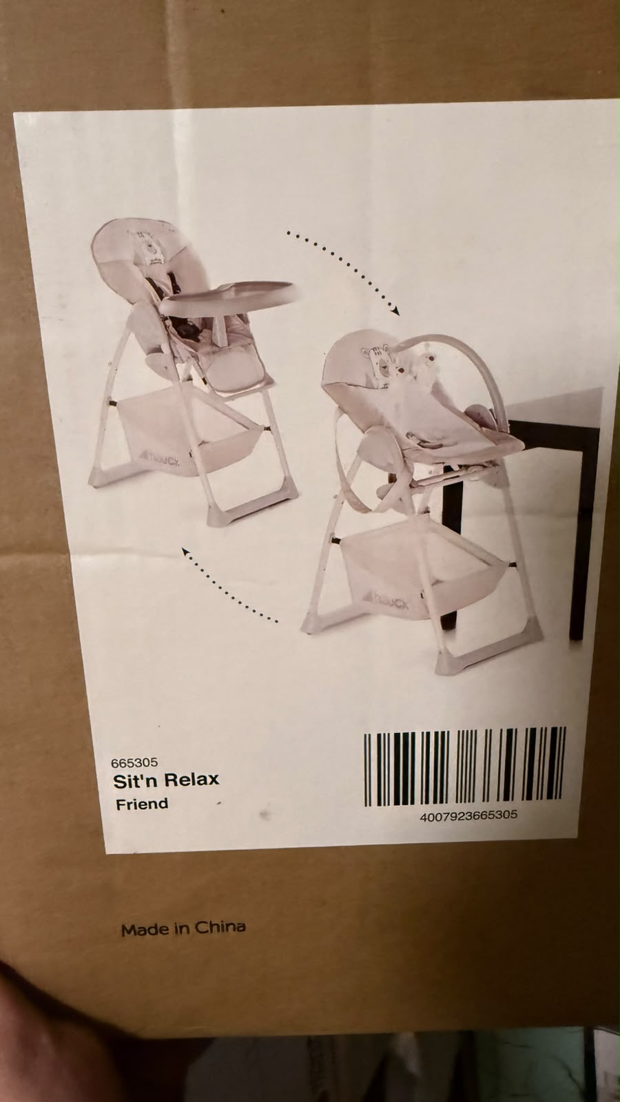 Bouncer to High Chair - New