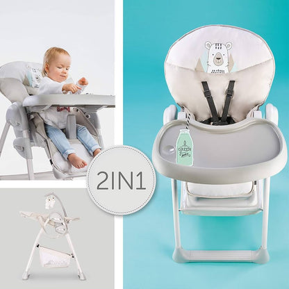 Bouncer to High Chair - New