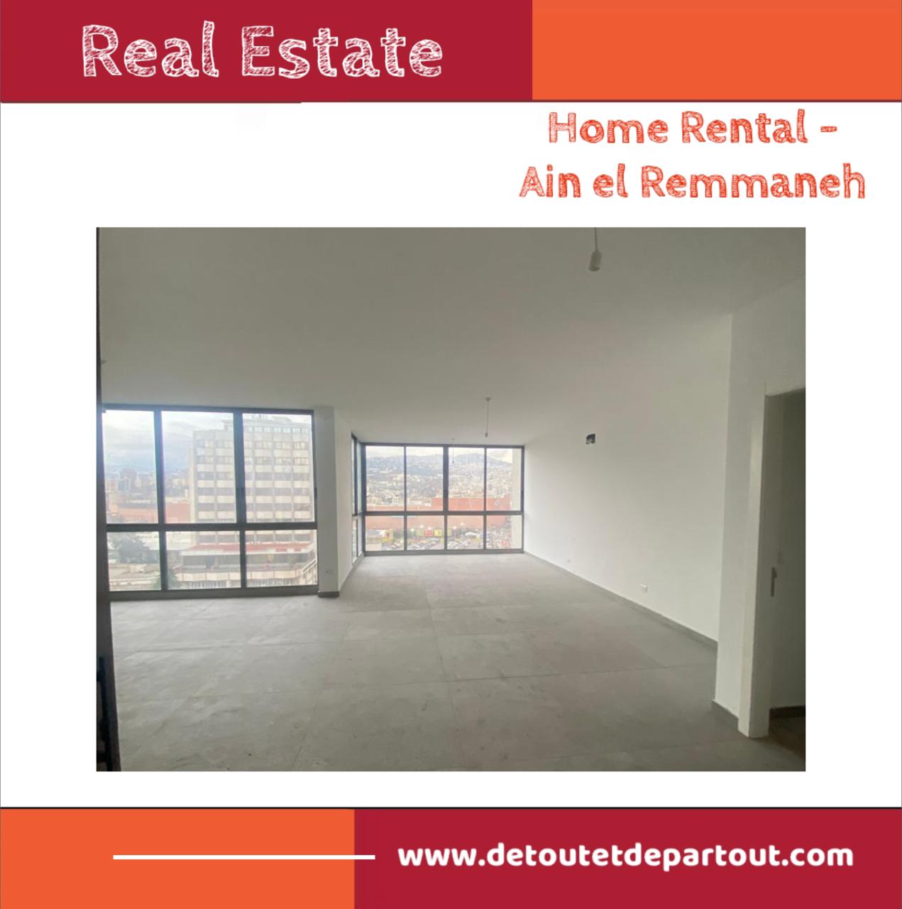 Rent - Apartment - Ain el Remmeneh